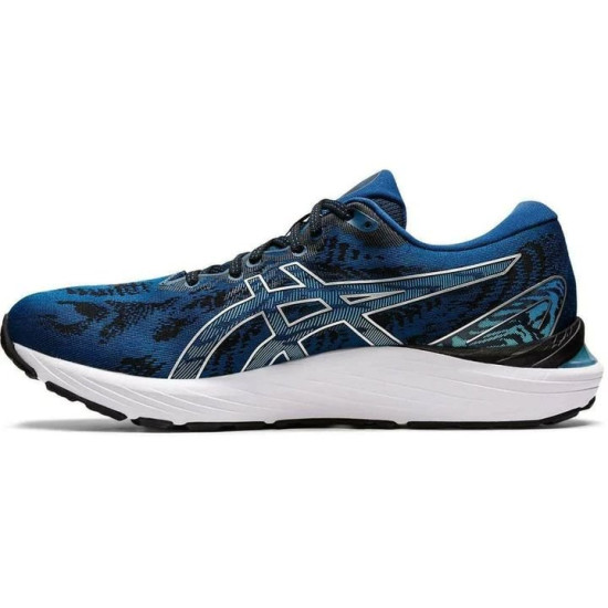 Sepatu Lari Asics Gel Cumulus 23 Mako Blue Pure Silver 1011B012 410-11.5