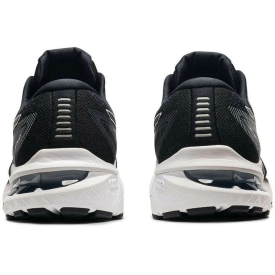 Sepatu Lari Asics GT 2000 10 WIDE FIT Black White 1011B186 002-7