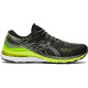 Sepatu Lari Asics Gel Kayano 28 Black Hazard Green 1011B189 004-9