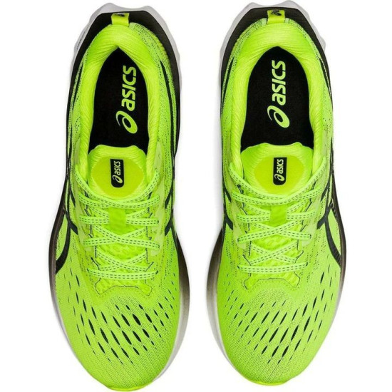 Sepatu Lari Asics NovaBlast 2 Hazard Green Carrier Grey 1011B192 301-11.5