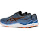 Sepatu Lari Asics Gel Cumulus 24 Blue Black Shocking Orange 1011B366 003-7