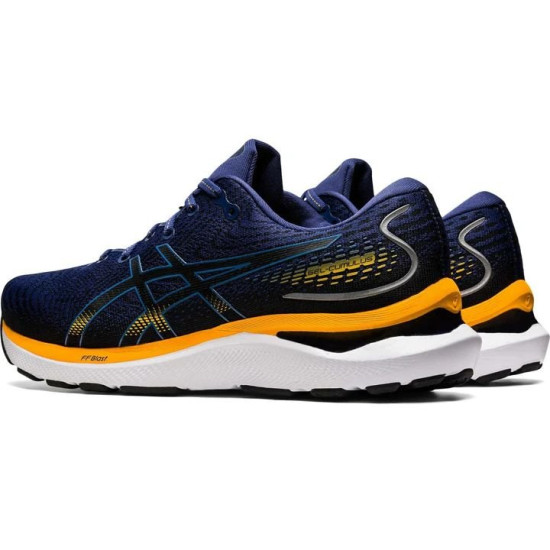 Sepatu Lari Asics Gel Cumulus 24 Deep Ocean Amber 1011B366 401-6