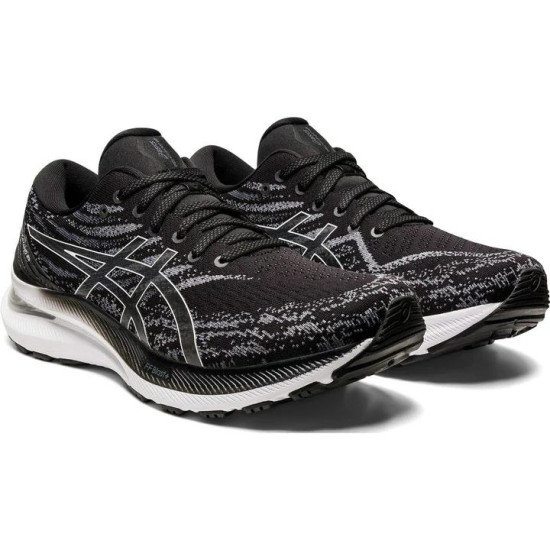 Sepatu Lari Asics Gel Kayano 29 WIDE FIT (2E) Black White 1011B470 002-7