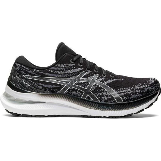 Sepatu Lari Asics Gel Kayano 29 WIDE FIT (2E) Black White 1011B470 002-7