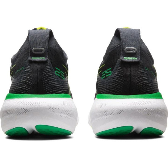 Sepatu Lari Asics Gel Nimbus 25 Black Lime Zest 1011B547 003-7.5