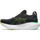 Sepatu Lari Asics Gel Nimbus 25 Black Lime Zest 1011B547 003-7.5