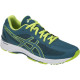 Sepatu Lari Asics Gel DS Trainer 23 Deep Aqua Neon Lime T818N 400-6.5