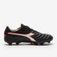 Sepatu Bola Diadora B-Elite Tech FG Black White Fluo Red 101176754-C9657