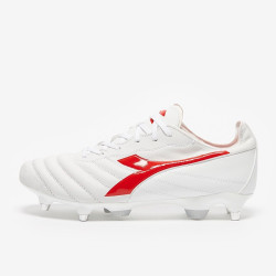 Sepatu Bola Diadora B-Elite Pro SG White Milano Red 10117906201-C9981