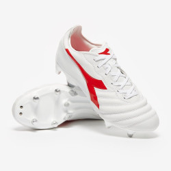 Sepatu Bola Diadora B-Elite Pro SG White Milano Red 10117906201-C9981