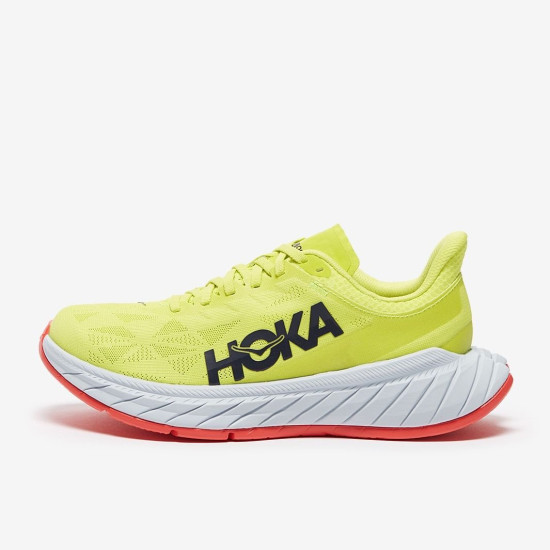 Sepatu Lari Womens Hoka Carbon X 2 Evening Primrose Fiesta 1113527-EPFS