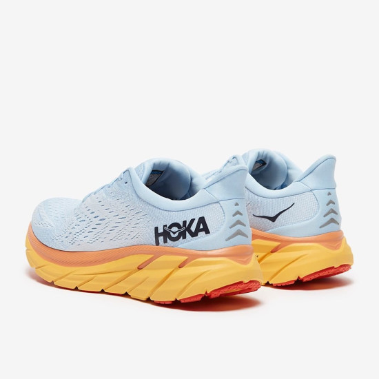 Sepatu Lari Womens Hoka Clifton 8 Summer Song Ice Flow 1119394-SSIF