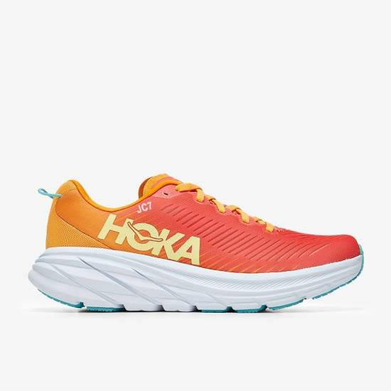 Sepatu Lari Womens Hoka Rincon 3 Camellia Radiant Yellow 1119396-CRYW