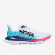 Sepatu Lari Womens Hoka Mach 5 White Scuba Blue 1127894-WSBB