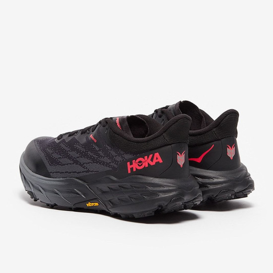 Sepatu Lari Womens Hoka Speedgoat 5 GTX Black Black 1127913-BBLC