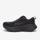 Sepatu Lari Womens Hoka Bondi 8 Black Black 1127952-BBLC