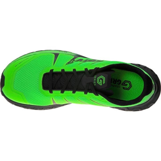 Sepatu Lari Inov-8 TrailFly Ultra G 300 Max Trail Green Black 000977-GNBK-7