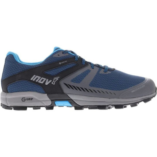 Sepatu Lari Inov-8 Roclite G 315 GTX V2 Trail Navy Grey Blue 001019-NYGYBL-M-01-7