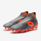 Sepatu Bola Lotto Solista 100 III Gravity SG Cool Grey Orange Fluo 211627-5JK