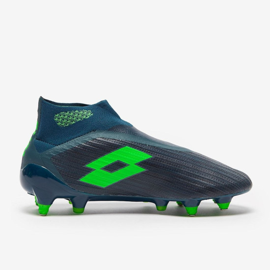 Sepatu Bola Lotto Solista 100 III Gravity SG Atlantic Deep Spring Green Hydro Green 211627-6WA