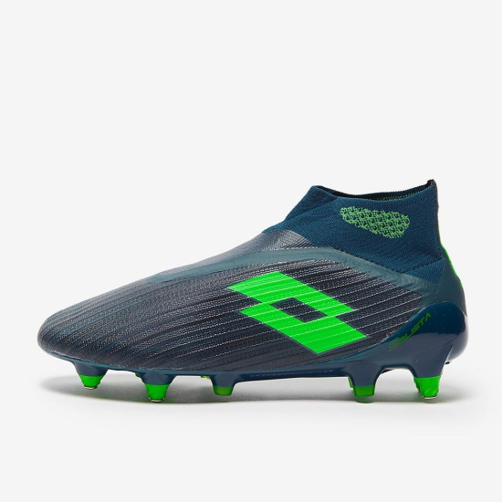 Sepatu Bola Lotto Solista 100 III Gravity SG Atlantic Deep Spring Green Hydro Green 211627-6WA