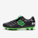 Sepatu Bola Lotto Stadio Made In Italy FG Black Spring Green 215017-1NI