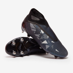 Sepatu Bola Lotto Solista 100 IV Gravity SGX Black Asphalt Vapor Gray 216460-8DR