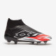 Sepatu Bola Lotto Solista 100 IV Gravity SGX All Black White Cliif Red 217845-29V