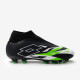 Sepatu Bola Lotto Solista 300 VI Gravity FG Black White Spring Green 218132-1I3