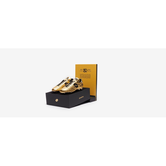 Sepatu Bola Lotto Stadio OG Gold 50 Years Edition Gold Black LOTTOOG-GB