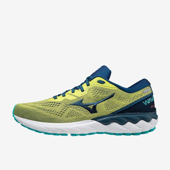 Sepatu Lari Mizuno Wave Skyrise 2 Evening Primrose GSea Ceramic J1GC2109-84