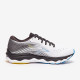 Sepatu Lari Mizuno Wave Sky 6 White Cyber Yellow Indigo Bunting J1GC2202-01