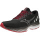 Sepatu Lari Mizuno Wave Rider 26 Amsterdam Black hite Tango Red J1GC2262 01-5