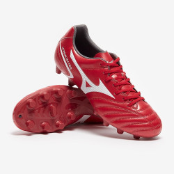 Sepatu Bola Mizuno Monarcida Neo II Select FG High Risk Red White P1GA2225-60