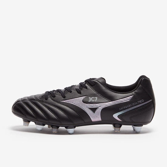 Sepatu Bola Mizuno Monarcida Neo II Select Mix SG Black Iridescent P1GC2225-99