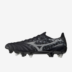 Sepatu Bola Mizuno Morelia Neo III ß Elite SG Pro Black Galaxy Silver Black P1GC2291-03