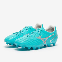 Sepatu Bola Mizuno Monarcida Neo II Select Blue Curacao Silver  P1GA2325-25