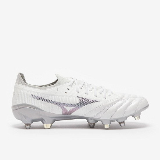 Sepatu Bola Mizuno Morelia Neo III Beta Elite Mix  White Hologram P1GC2391-04