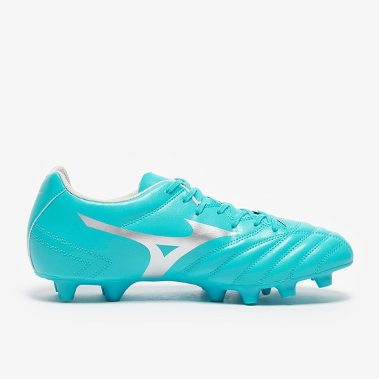 Sepatu Bola Mizuno Monarcida Neo II Select Blue Curacao Silver  P1GA2325-25