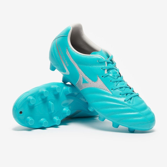 Sepatu Bola Mizuno Monarcida Neo II Select Blue Curacao Silver  P1GA2325-25