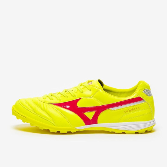 Sepatu Futsal Mizuno Morelia Sala Elite TF Yellow Red Q1GB2401-45