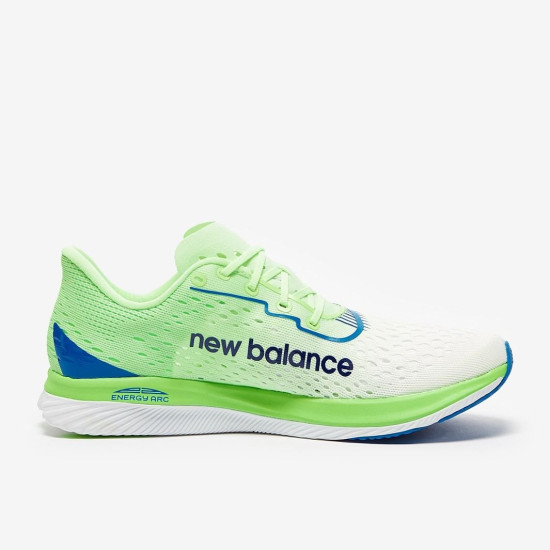 Sepatu Lari New Balance FuelCell Super Comp Pacer White Green MFCRRLW