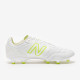 Sepatu Bola New Balance 442 V2 Pro FG White Silver MS41FWW2