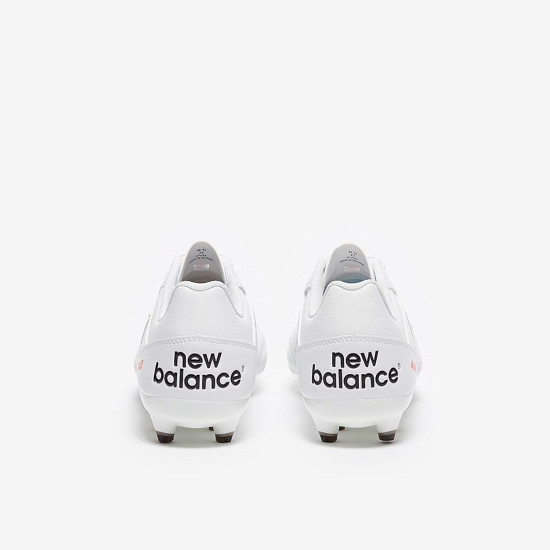 Sepatu Bola New Balance 442 V2 Team FG White Black MS42FWT2