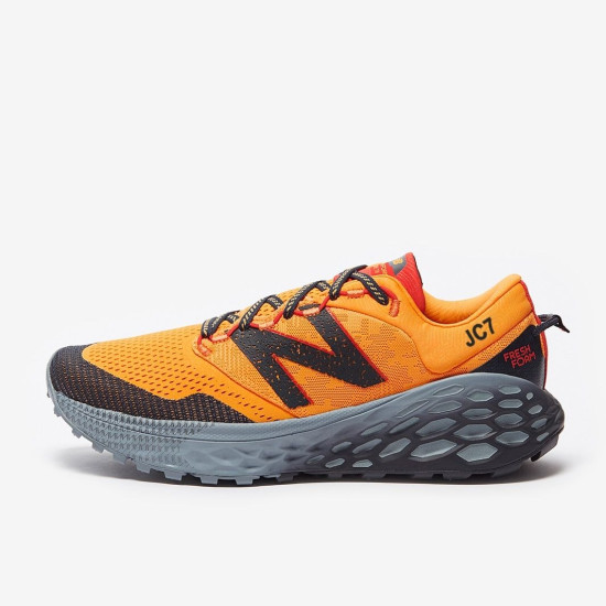 Sepatu Lari New Balance Fresh Foam More Trail V1 Habanero Ocean Grey MTMORCY