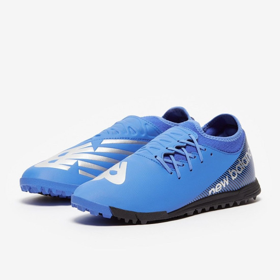 Sepatu Futsal New Balance Furon V7 Dispatch TF Bright Lapis Silver SF3TBS7