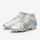 Sepatu Bola New Balance Tekela V4 Magique FG Silver Bright Lapis ST3FSB4