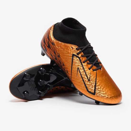 Sepatu Bola New Balance Tekela V4 Magique FG Copper Black ST3FCB4