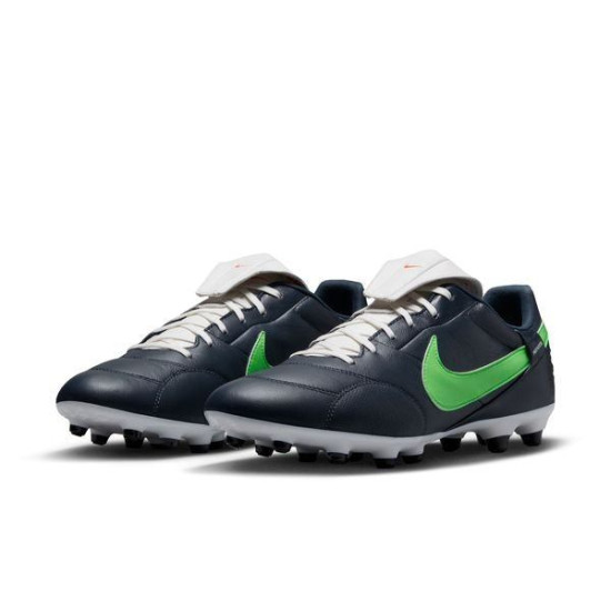 Sepatu Bola Nike Premier lll FG Obsidian Rage Green Sail AT5889-431