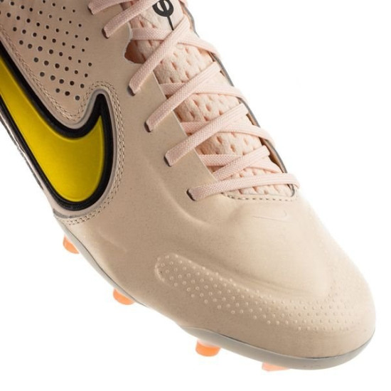 Sepatu Bola Nike Tiempo Legend 9 Elite FG Lucent Guava Ice Yellow Strike Sunset Glow CZ8482-800